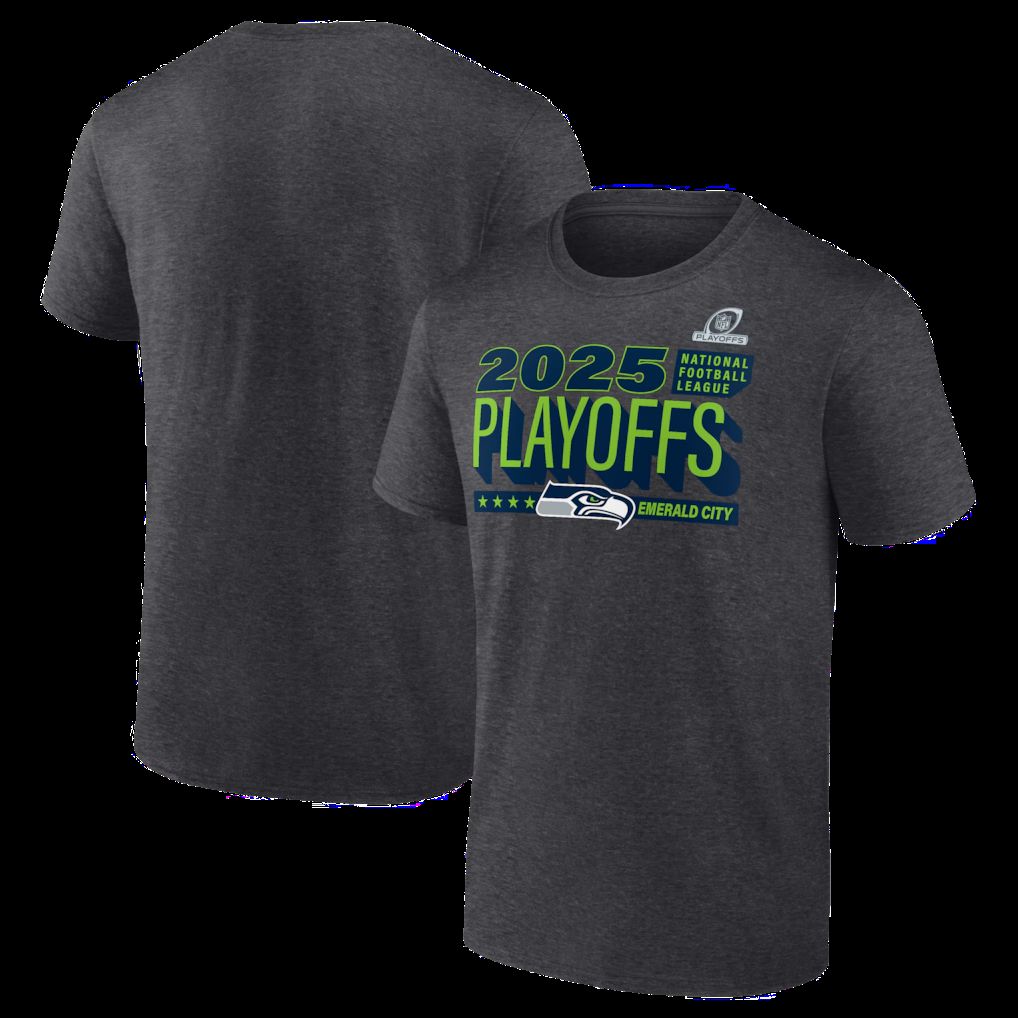 Men 2026 NFL Seattle Seahawks T-shirt grey 014